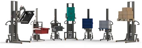 Material Lifting Equipment for Handling Boxes: All Types, All Sizes