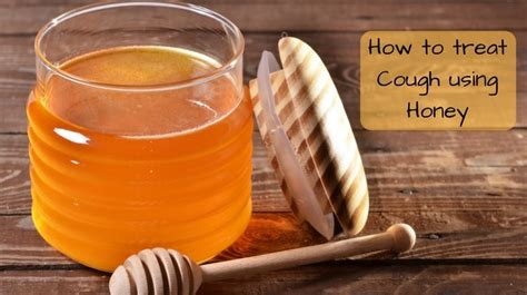 How To Treat Cough Using Honey