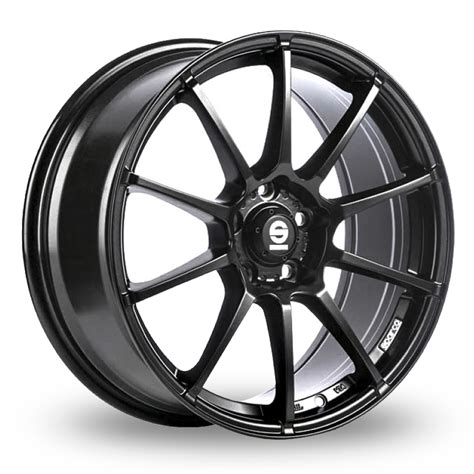 Sparco Assetto Gara Black 15 Alloy Wheels Wheelbase