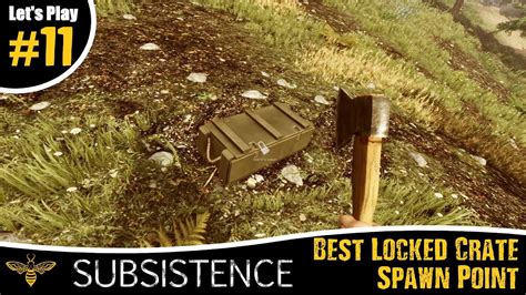 Best Locked Crate Spawn Point Subsistence Lets Play S2 E11 Youtube