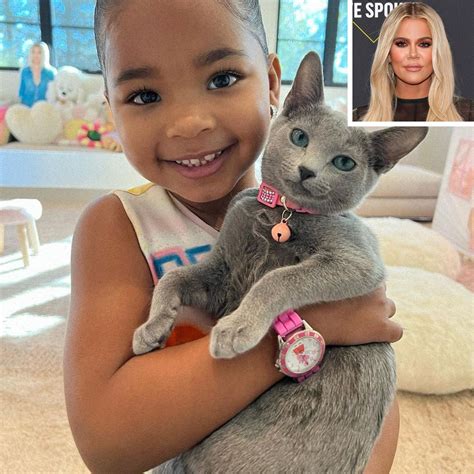 Khloé Kardashian Shares Sweet Photos Of Daughter Trues New Cat