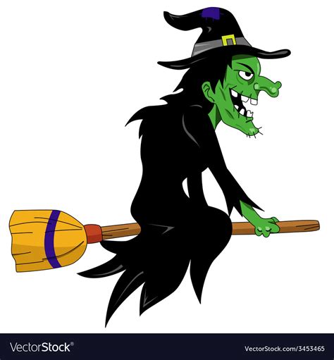 Witch On A Broom Stick Clip Art Free Vector Vector My Xxx Hot Girl