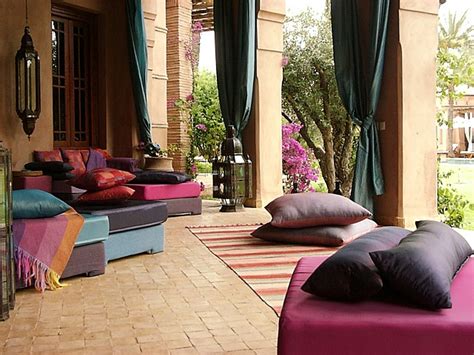 Exotic Moroccan Patios Add Color And Excitement To Your