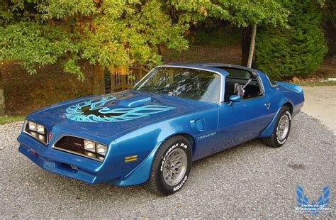 1977 Pontiac Firebird Trans Am Blue Pontiac Firebird Trans Am