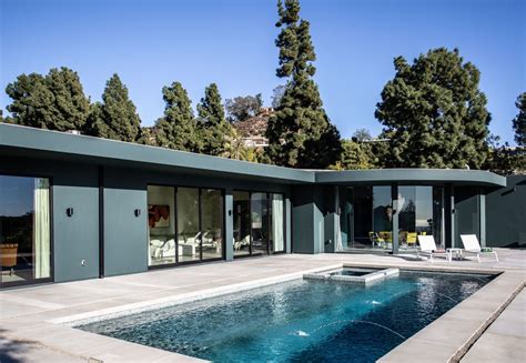 Mid Century Glamour In Trousdale Estates 145m California Homedesign