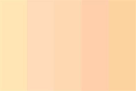 Peachy Peaches Color Palette