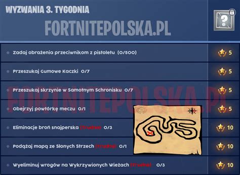 Ujawniamy Wyzwania Na Sezon Tydzie Fortnite Polska