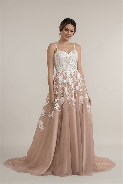 Dusty Rose Bridal Dress Wedding Dresses In Colours