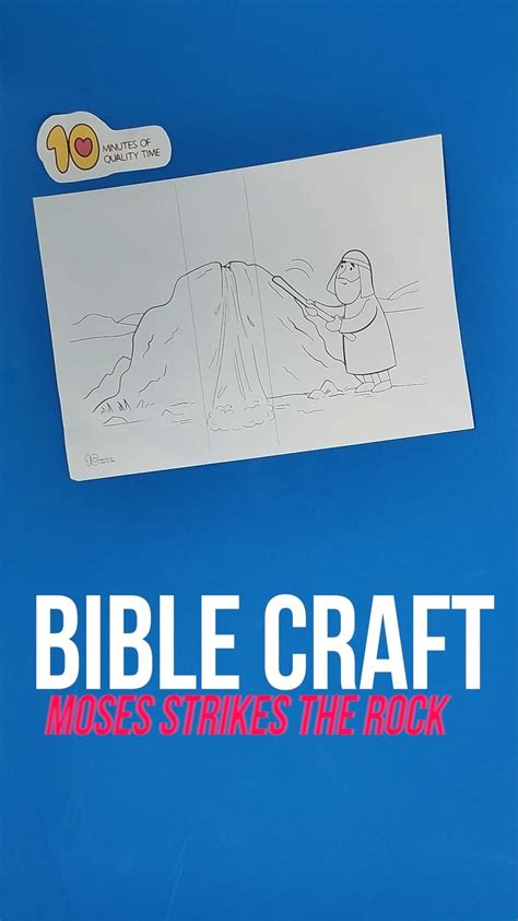 Moses Strikes The Rock Craft Artofit