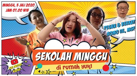 Tidak selalu mudah bagi anda. Sekolah Minggu di Rumah Yuk | Tahun A Minggu Biasa XIV ...