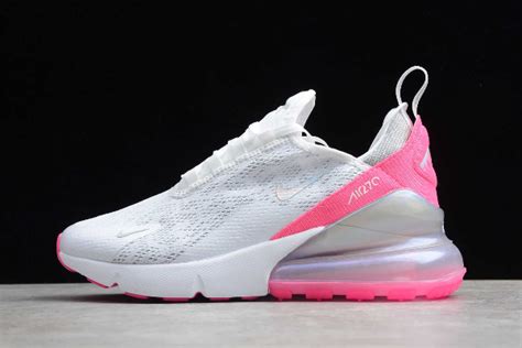 Latest Ci1963 191 Wmns Nike Air Max 270 White Pink Grey Running Shoes