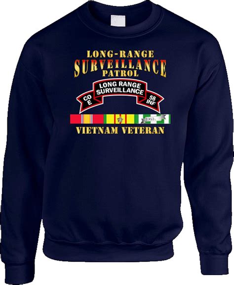 Xlarge Army E Co 58th Infantry Ranger Scroll Lrrp W