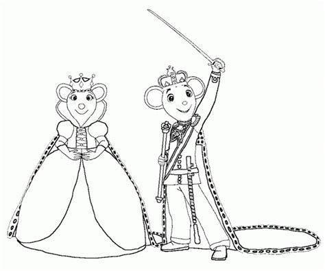 First, click on the miniature coloring that you want to print. 20+ Free Printable Angelina Ballerina Coloring Pages ...