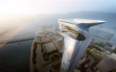 Gallery Of Aedas Unveils Dragon Inspired Complex Design In Zhuhai