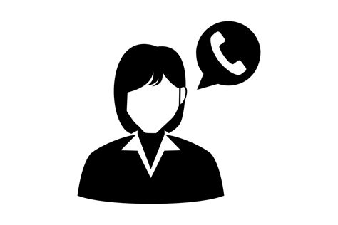 Contact Call Phone Person Icon Gráfico Por Creative Design