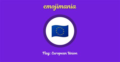🇪🇺 Flag European Union Emoji Copy And Paste Emojimania