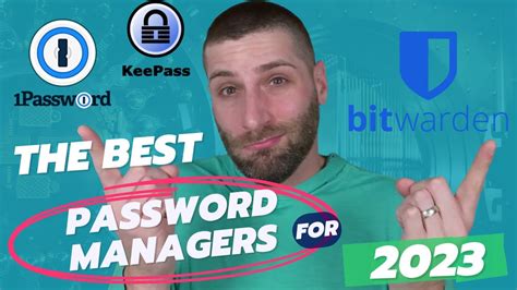 top 3 password managers for 2023 how to keep your passwords safe youtube