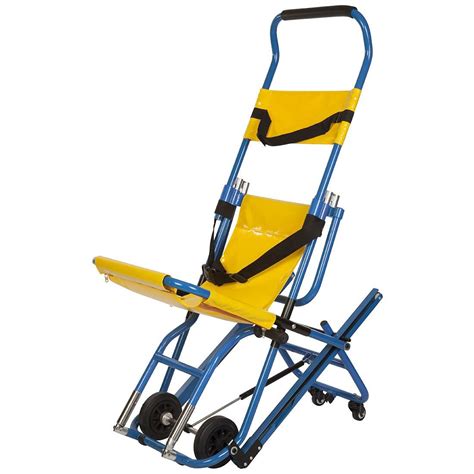Our evacuation chairs and escape mats allow descending, ascending and horizontal escapes with quick and easy operation. EvacuLife Carry Evacuation Chair - Up and Down Stairs