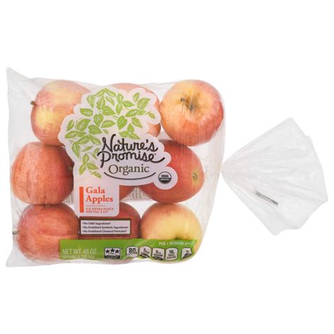 Save On Natures Promise Organic Apples Gala Order Online Delivery