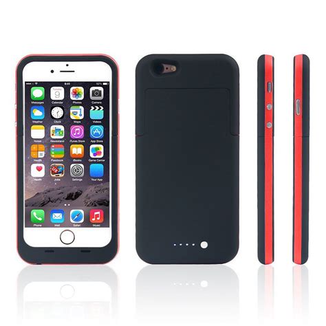 2000mah Juice Pack Plus Battery Case Iphone Se 5s Red