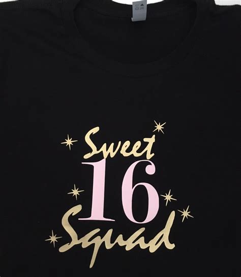 Sweet 16 Squad Svg