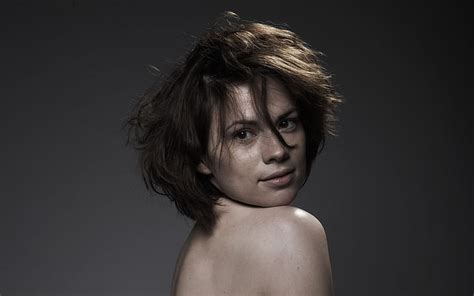 Free Download Hd Wallpaper Hayley Atwell Topless Photoshoot