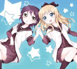 Funami Yui Sugiura Ayano Toshinou Kyouko Yuru Yuri Animated