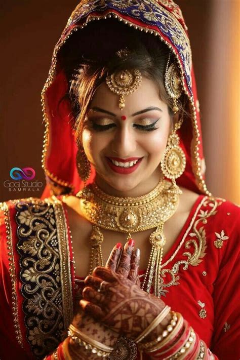 Bride Indian Bridal Fashion Indian Bridal Makeup Wedding Couples