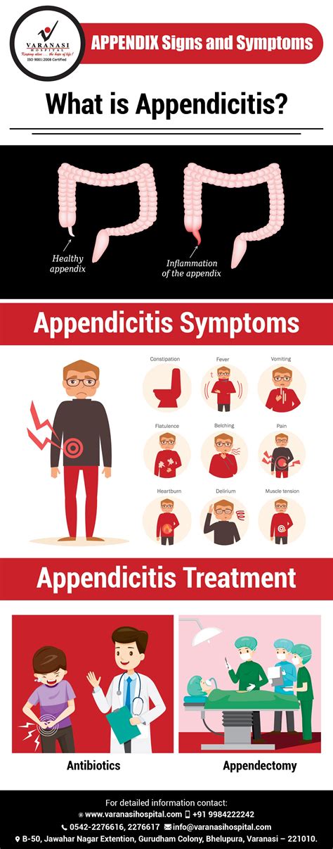 Symptoms Appendicitis Fever