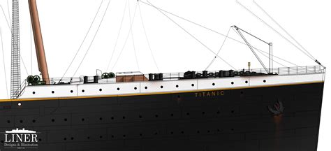 Titanic 1912 — Liner Designs And Illustration