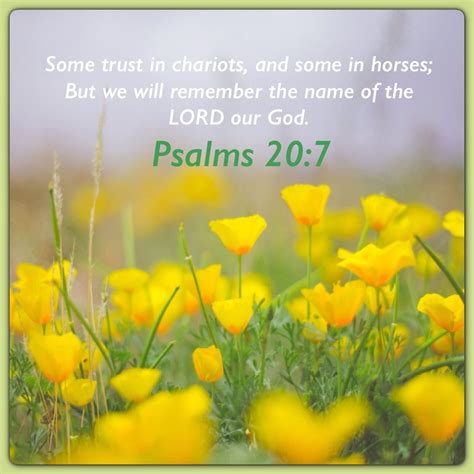Psalm 207 Psalms Verses Psalm 20