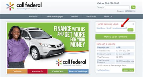 Call Federal Credit Union Online Banking Login Cc Bank