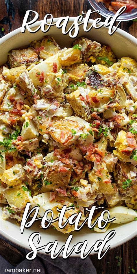 Every single person that already have tried this recipe i posted back in february for my extra crispy roasted potatoes told me omg, they're delicious have you ever wondered which variety of potatoes is good for roasting? THE BEST Potato Salad you will ever try!!! #potatosalad # ...