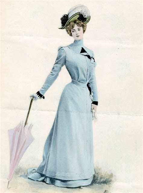 Victorian Fashion 1899 Fashion Illustration Vintage Fashion 1899
