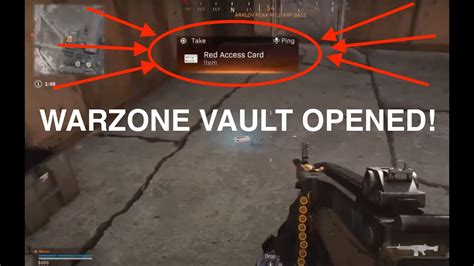 Opening The New Warzone Vault Bunker Call Of Duty Modern Warfare