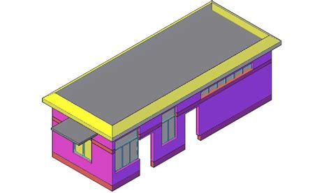 3d Building Drawing In Autocad Pharmakondergi