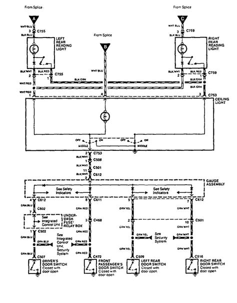 If a part on a pcb is down on the bottom left. Acura Vigor (1994) - wiring diagrams - reading lamp - Carknowledge.info