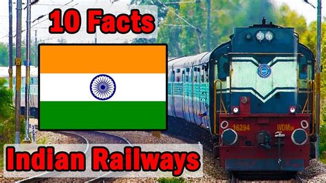 10 incredible facts about indian railways 2018 youtube