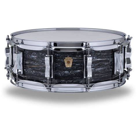 Ludwig Classic Maple Snare Drum 14 X 5 In Vintage Black Oyster Pearl