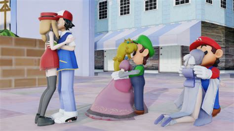 Luigi X Peach Deviantart Gallery