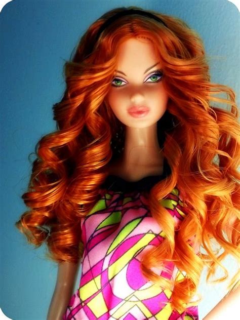 Curly Redhead Beautiful Barbie Dolls Barbie Hair Barbie Dolls