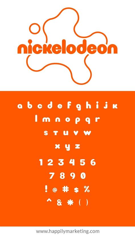 Download Nickelodeon Font For Personal Use Download Free