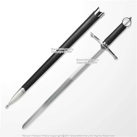 355 Irish Ring Hilt Celtic Medieval Crusader Knight Arming Sword With
