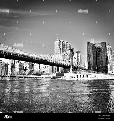 Ed Koch Queensboro Bridge Stock Photo Alamy