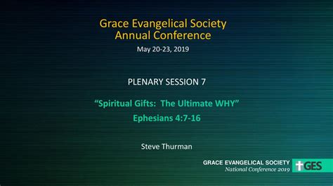 Grace Evangelical Society Annual Conference May 20 23 Ppt Download