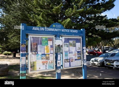 Australian Noticeboard Hi Res Stock Photography And Images Alamy