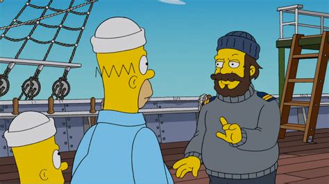 The Simpsons First Look Can Nick Offerman Help Homer And Bart