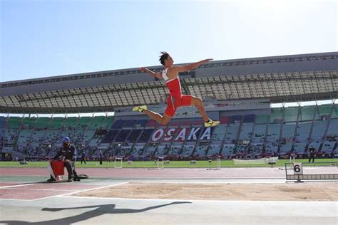 橋岡が男子走り幅跳びで2年連続5度目v 「優勝も（代表）内定も良かった」／陸上 サンスポ