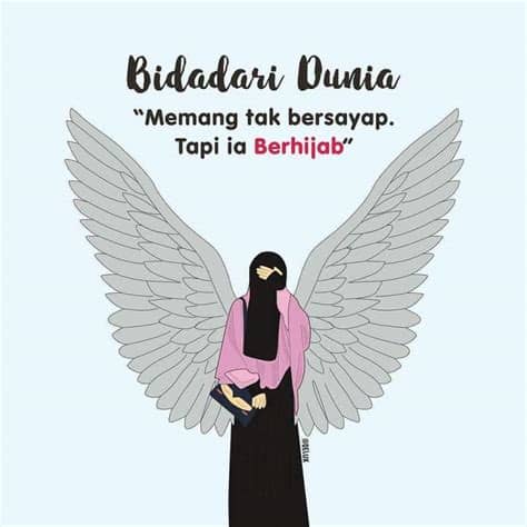 Mewarnai Gambar Sketsa Wanita Muslimah Bercadar Terbaru ...