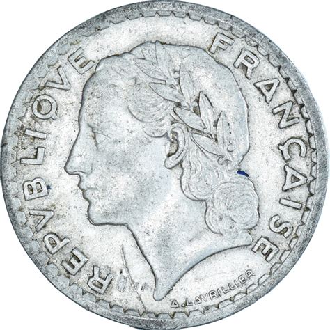 Coin France 5 Francs 1947 European Coins